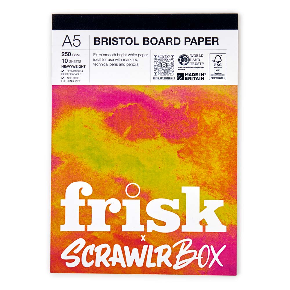 Frisk Bristol Board Pad – ScrawlrBox